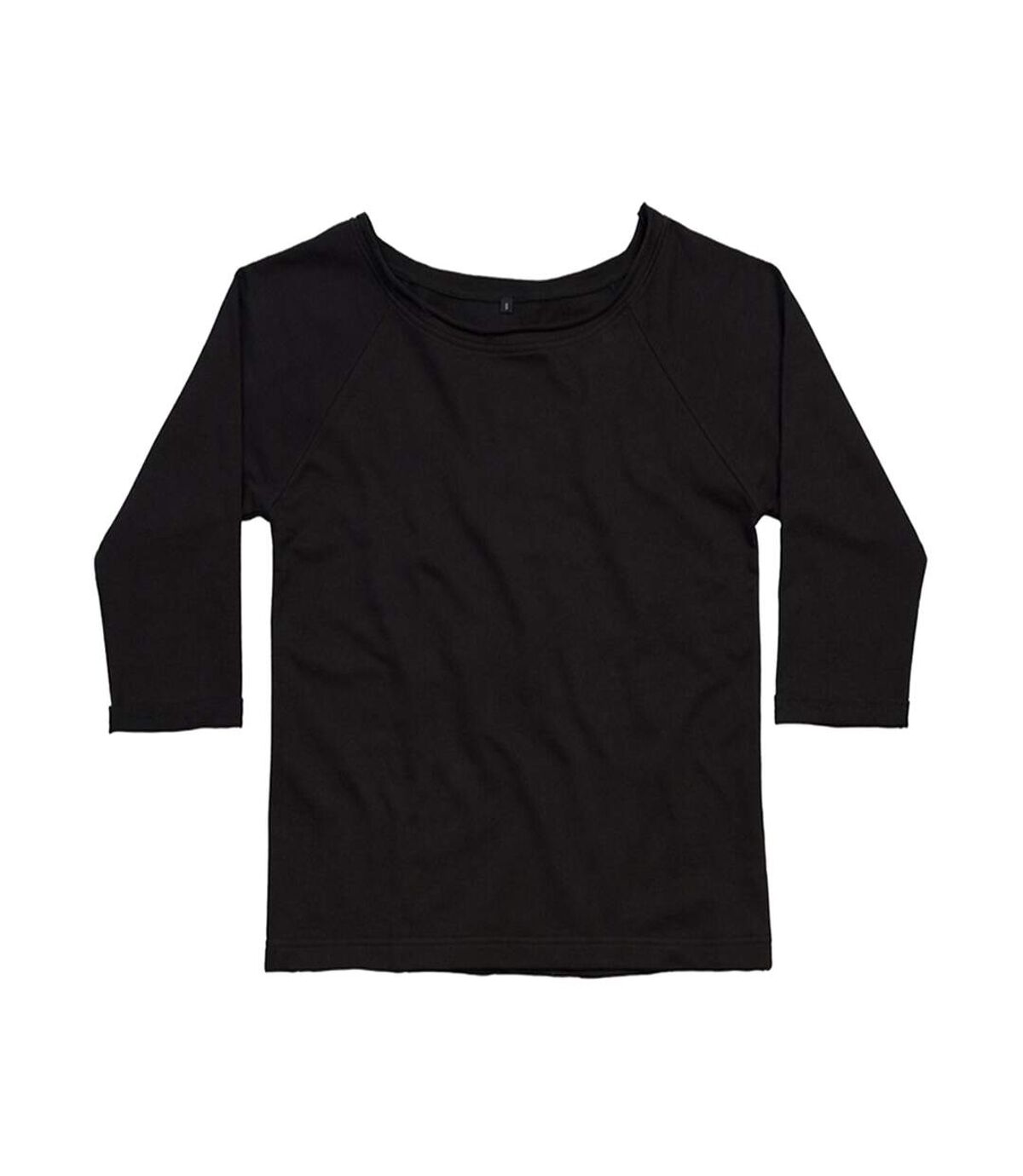 Mantis Womens/Ladies Flash Dance Sweatshirt (Black)