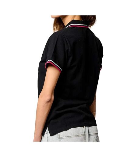 Polo noir femme kaporal vule - m