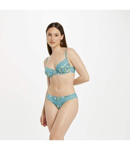 Soutien-gorge armature bleu Candice