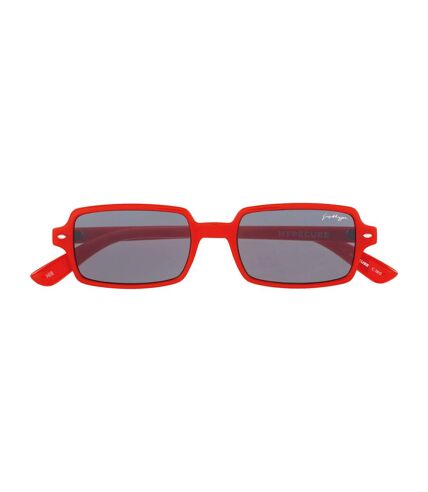 Womens/ladies cube sunglasses one size red Hype