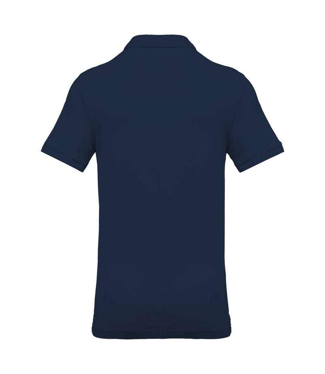 Mens pique polo shirt navy Kariban