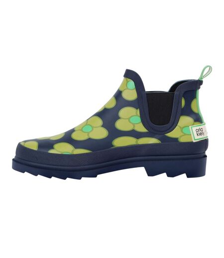 Bottes de pluie orla kiely femme bleu marine Regatta