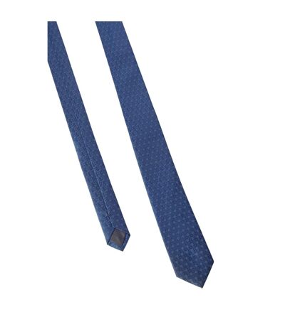 Mens geometric tie one size navy Burton