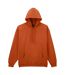 Mens Midweight Soft Touch Hoodie T Orange Gildan-2