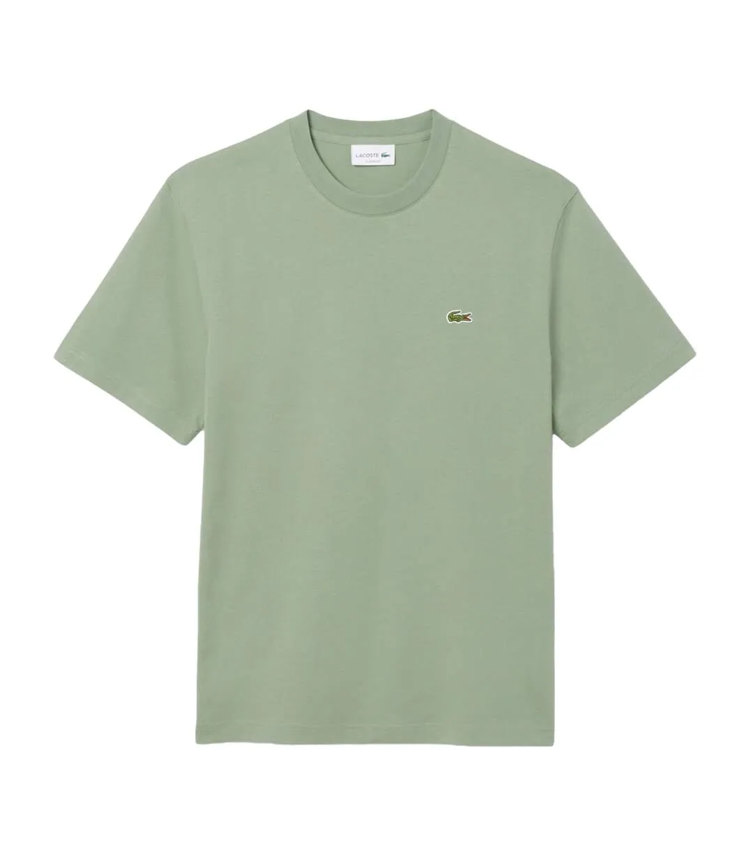 T-shirt Motif/style Logo Brodé Homme Vert De Gris Lacoste-2
