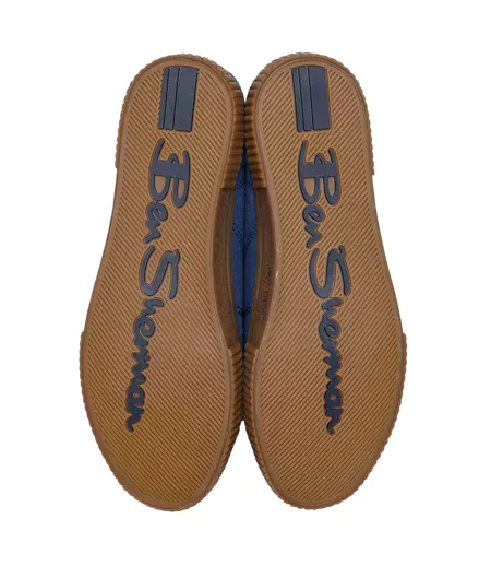 Baskets Canvey Homme Bleu Marine Ben Sherman