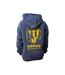 Sweat À Capuche Motif/style Logo Homme Bleu Marine Masters-2