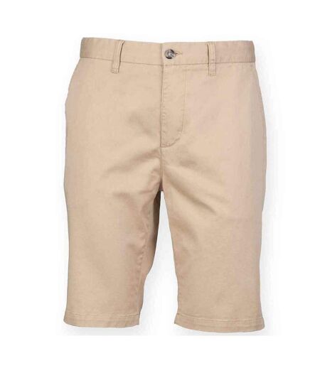 Short Homme Beige Gris Front Row