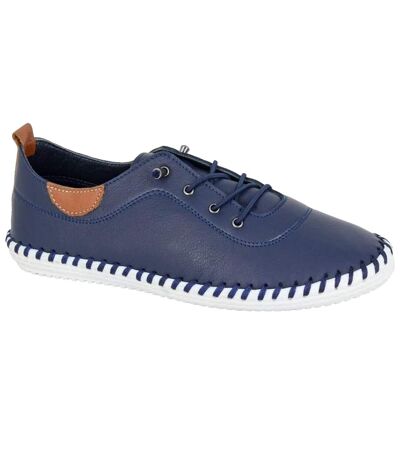Baskets femme bleu marine Mod Comfys