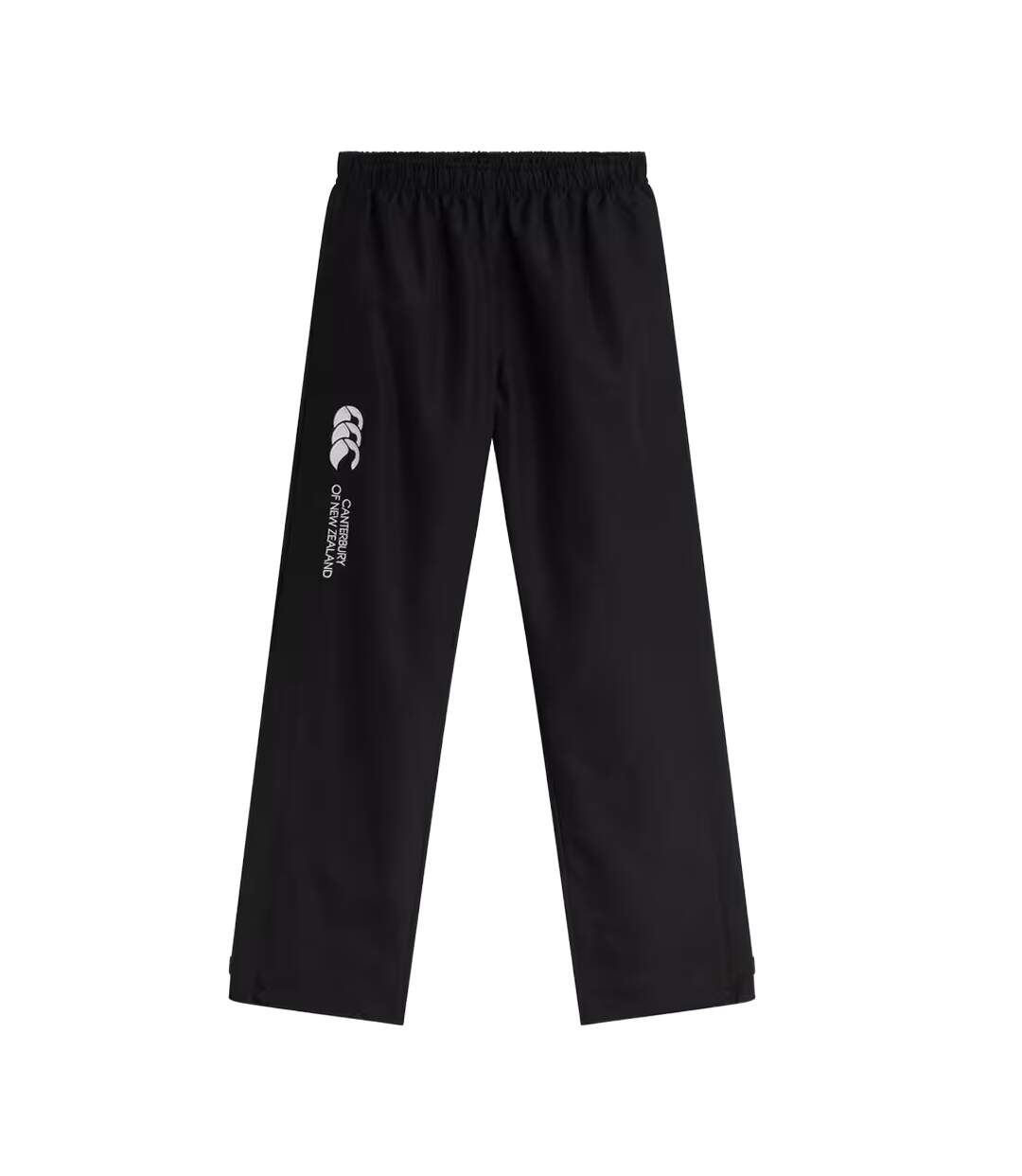 Womens/ladies Open Hem Training Jogging Bottoms Black Canterbury-3