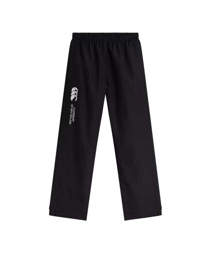 Womens/ladies Open Hem Training Jogging Bottoms Black Canterbury