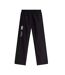 Womens/ladies Open Hem Training Jogging Bottoms Black Canterbury-3