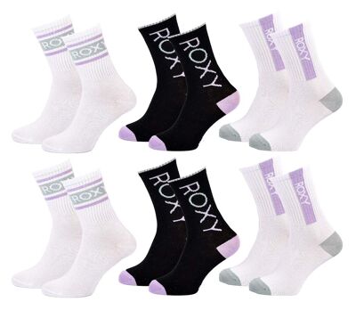 Chaussettes ROXY REGULAR CREW 6 Pcs 4548