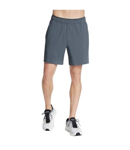 Mens Premier Shorts Black Charcoal Skechers