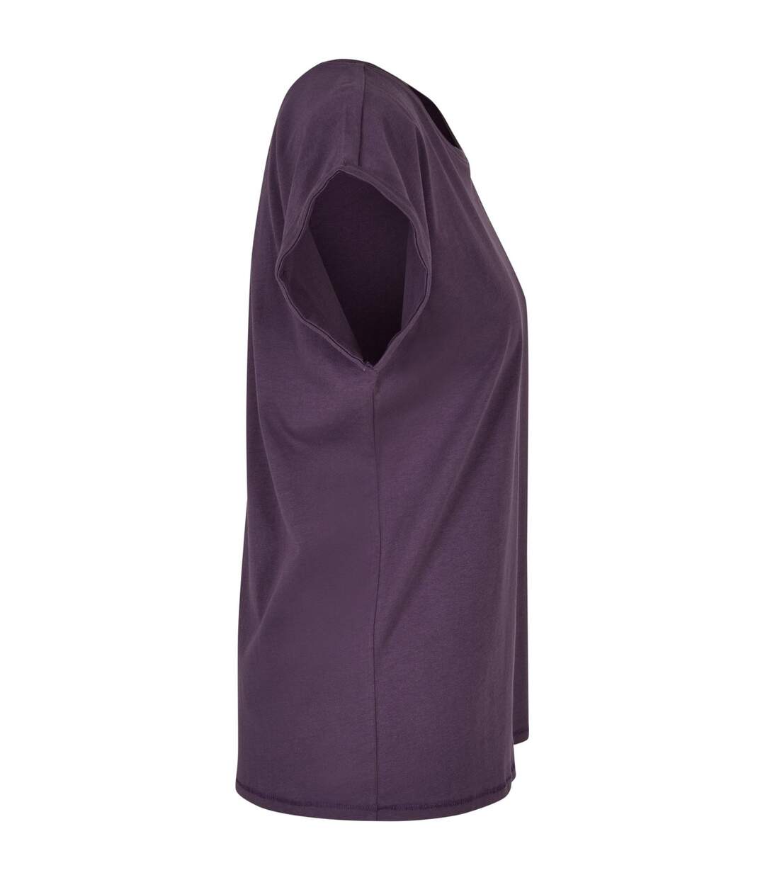 T-shirt Femme Violet Foncé Build Your Brand-4