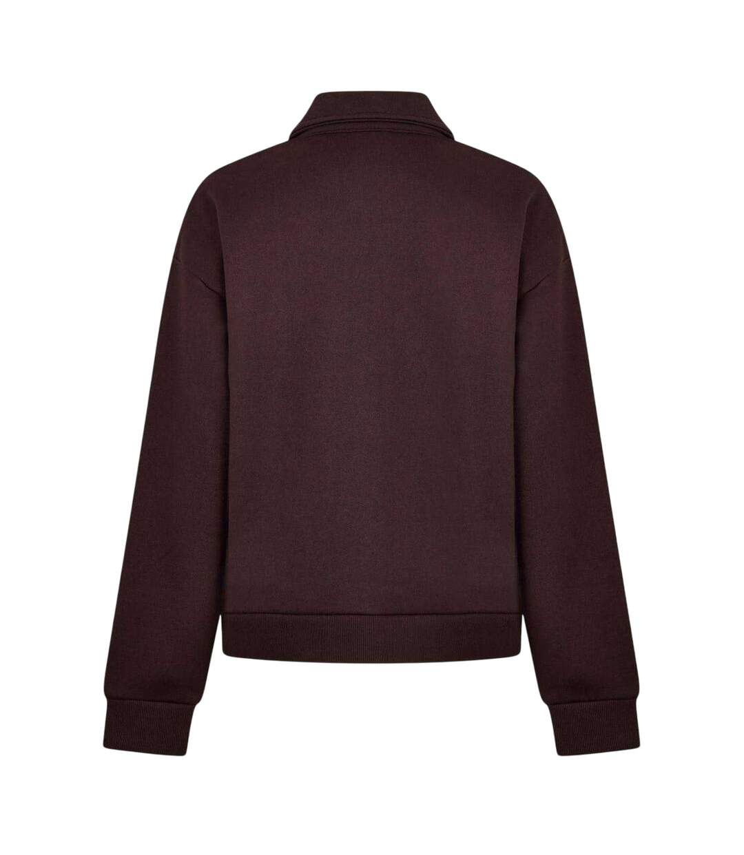 Womens/ladies Valerie Embroidered Logo Bomber Jacket Chocolate 4th & Reckless-3
