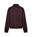 Womens/ladies Valerie Embroidered Logo Bomber Jacket Chocolate 4th & Reckless-3
