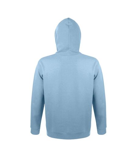 SOLS Snake Unisex Hooded Sweatshirt / Hoodie (Sky Blue) - UTPC382