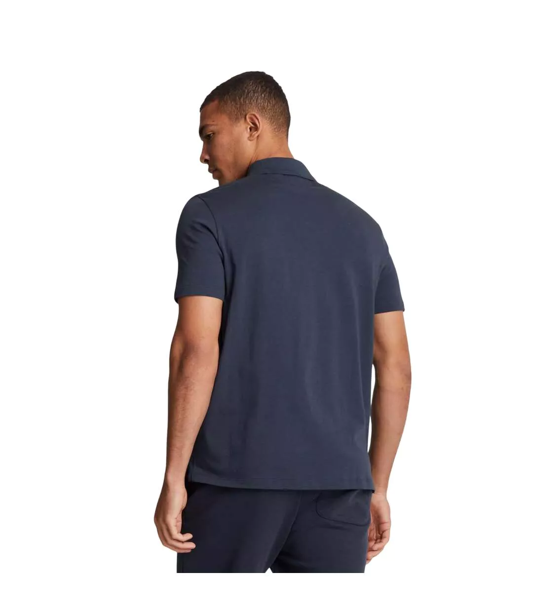 Polo Homme Bleu Lyle & Scott-3