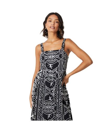 Robe mi-longue femme noir Dorothy Perkins