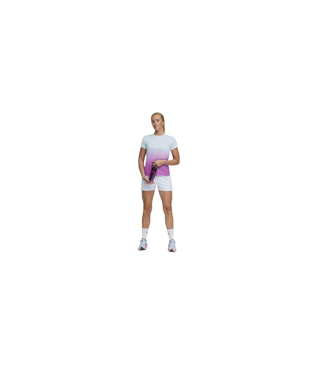 Unisex Adult Hyrox Ombre Knitted Regular T-shirt Orchid Puma-1