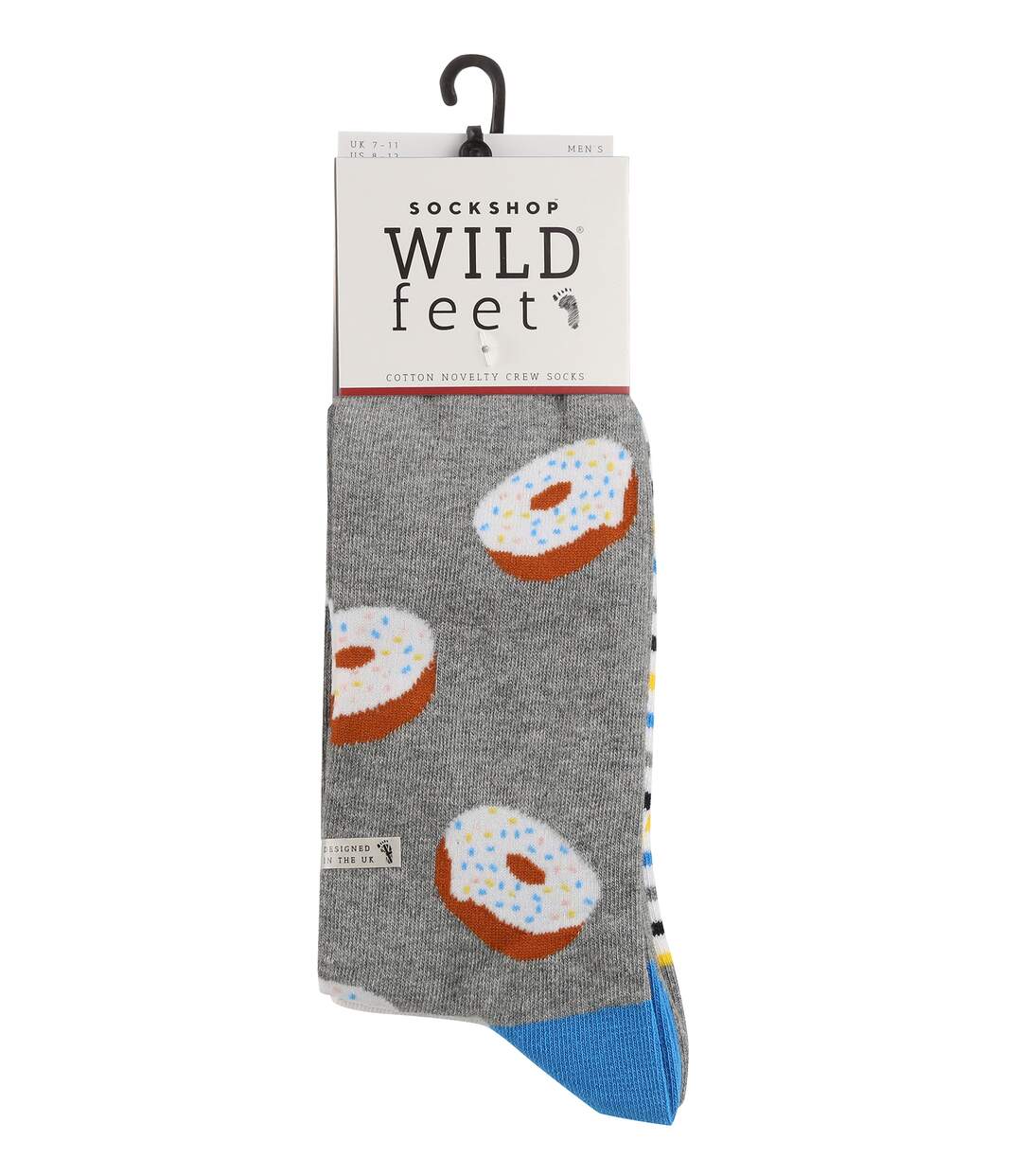 Wild Feet - 3 Pk Mens Novelty Food Themed Cotton Socks-2