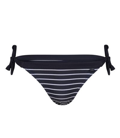 Bas De Maillot De Bain Flavia String Femme Bleu Marine Blanc Regatta
