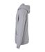 Sweat À Capuche Homme Gris Chiné Build Your Brand-4
