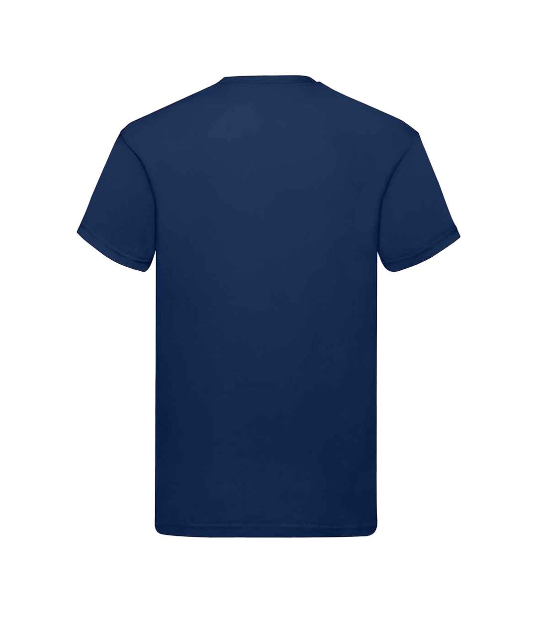 Unisex adult cotton t-shirt dark navy Fruit of the Loom-2