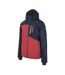 Blouson De Ski Alpir Homme Rouge Bleu Marine Foncé Hi-Tec-3