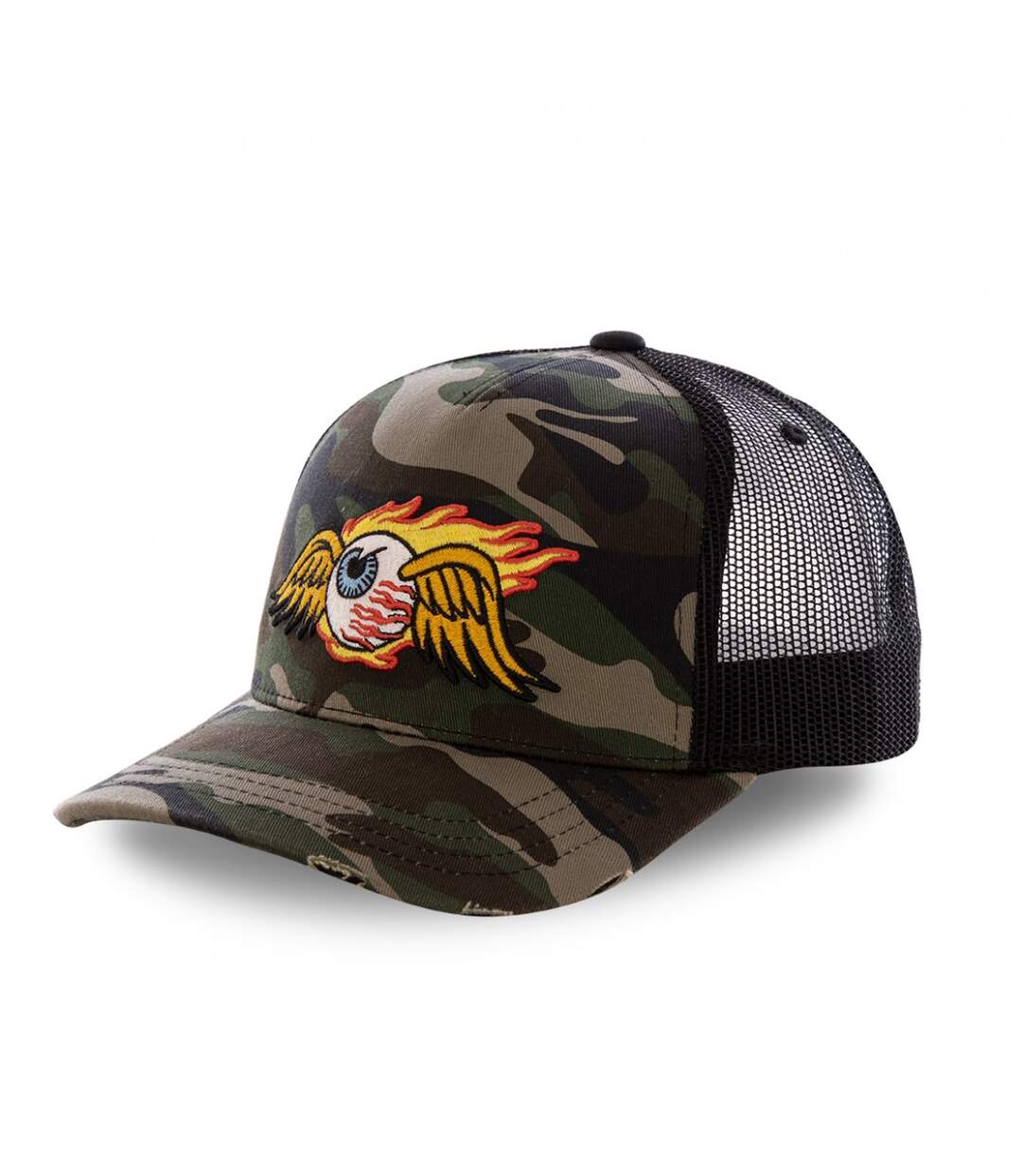 Casquette baseball filet Fire Camouflage-1