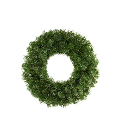 Artificial wreath 50cm green Premier