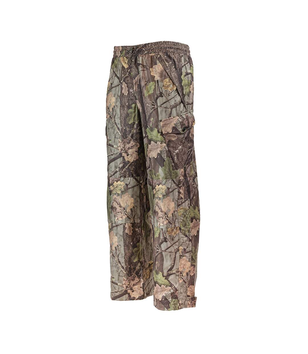 Pantalon De Randonnée Motif/style Camouflage Hunters Homme Vert Marron Jack Pyke-4