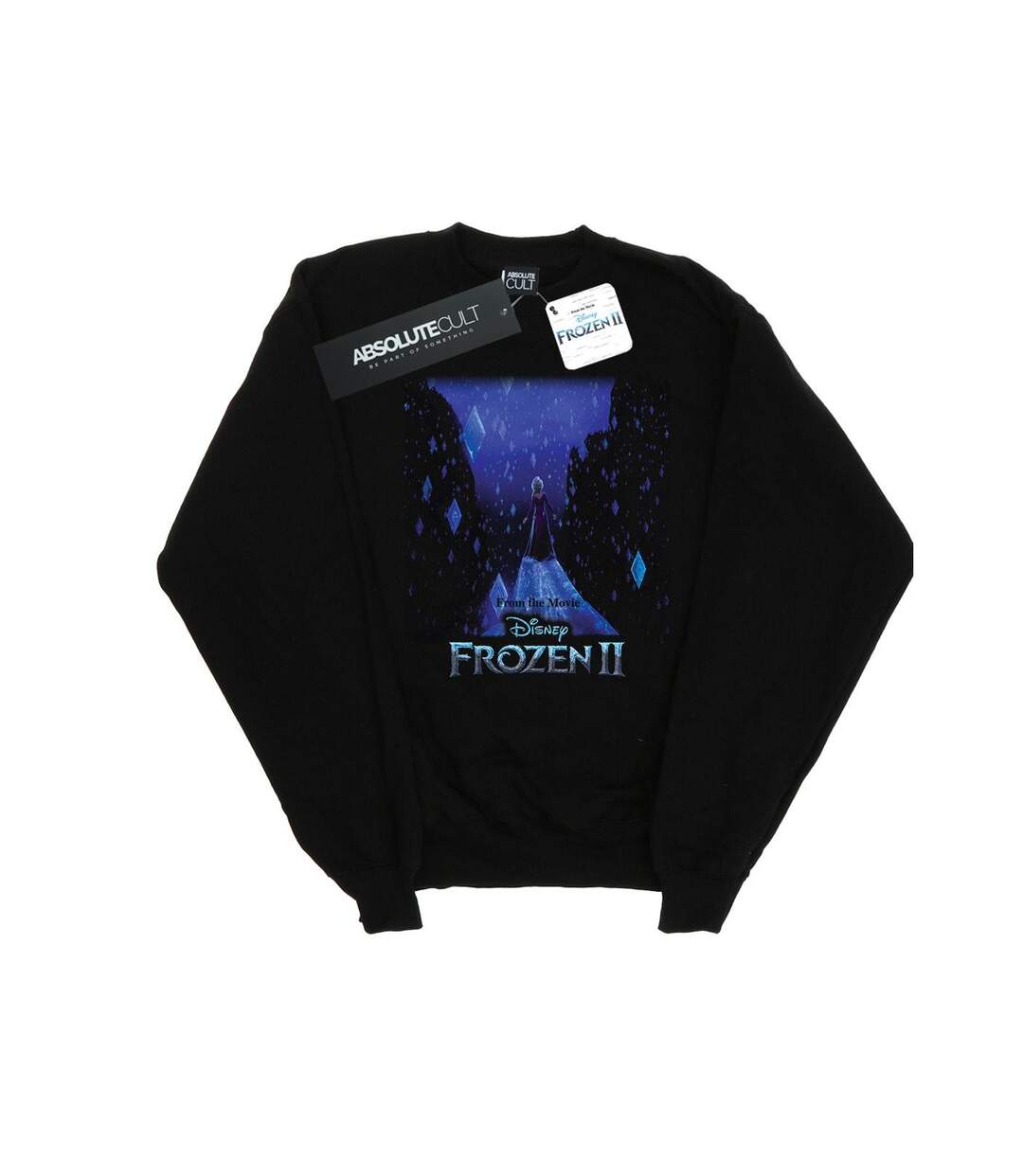 Disney - Sweat FROZEN ELSA DIAMOND ELEMENTS - Femme (Noir) - UTBI18923-1
