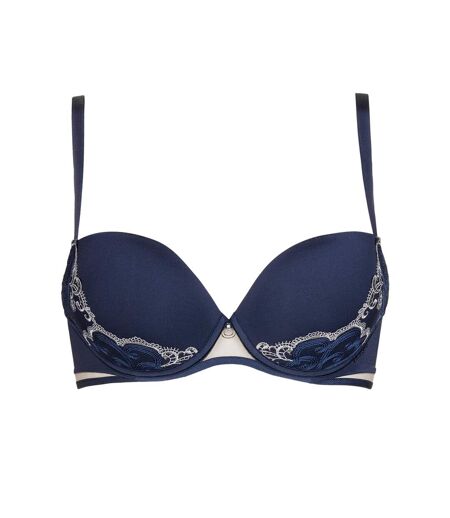 Soutien-gorge push-up Intense Lisca bleu marine