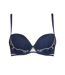 Soutien-gorge push-up Intense Lisca bleu marine