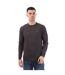 Mens Argentina Cotton Sweatshirt Charcoal Weekend Offender-2