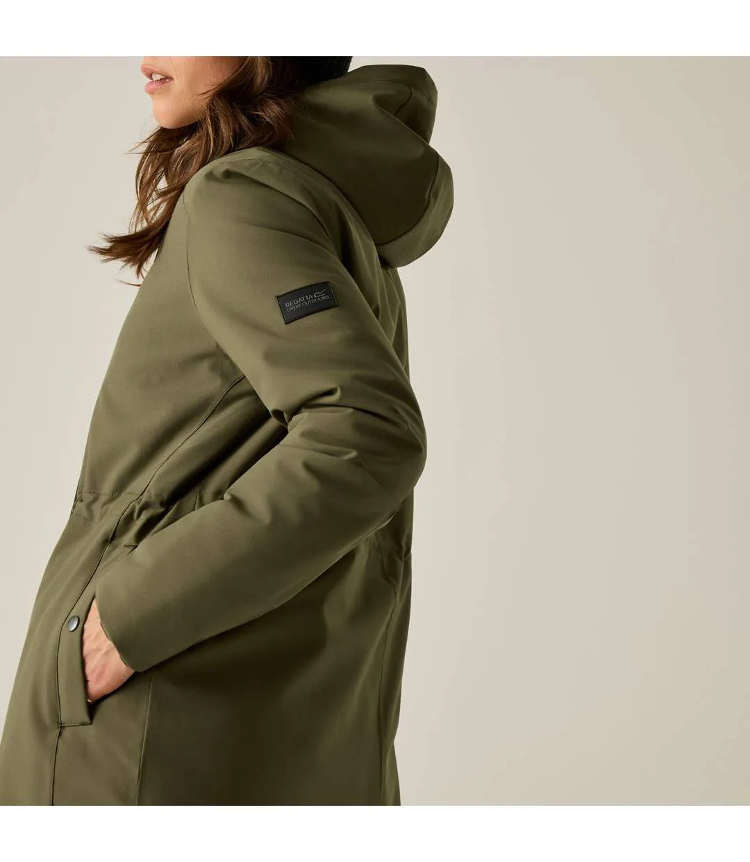 Veste Motif/style Imperméable Femme Kaki Regatta-4