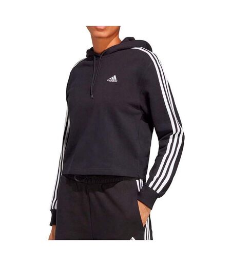 Sweat noir femme adidas ic8767 - l