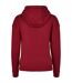 Sweat À Capuche Femme Bordeaux Urban Classics-2