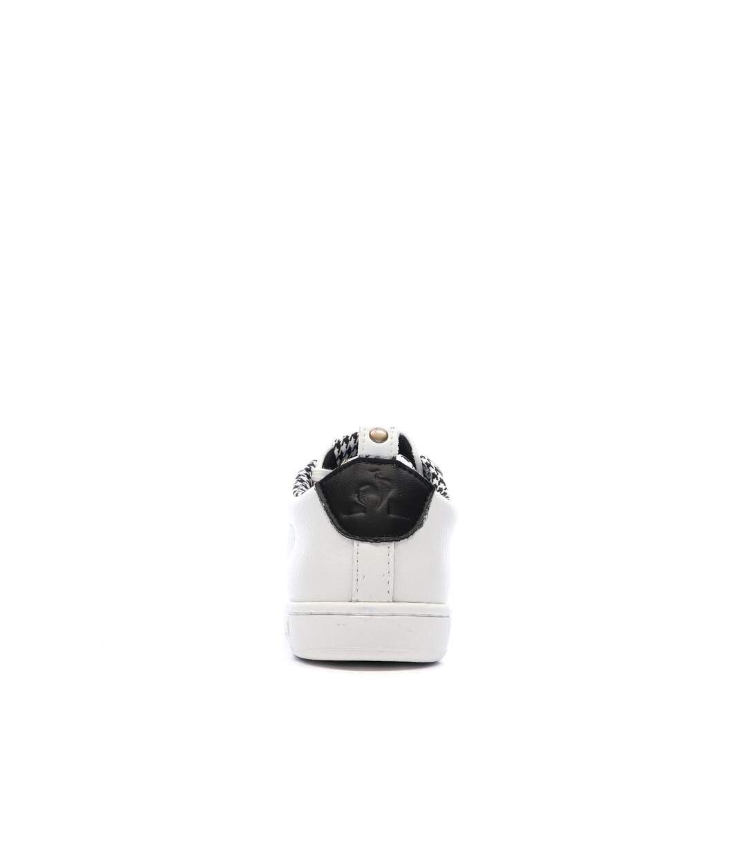 Baskets blanc femme le coq sportif court classic-3