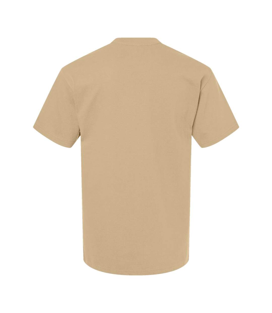 Unisex Adult Hammer Maxweight Cotton Blend T-shirt Tan Gildan-2