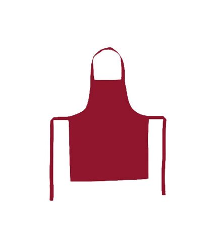 Tablier de Cuisine Coton 80cm Rouge