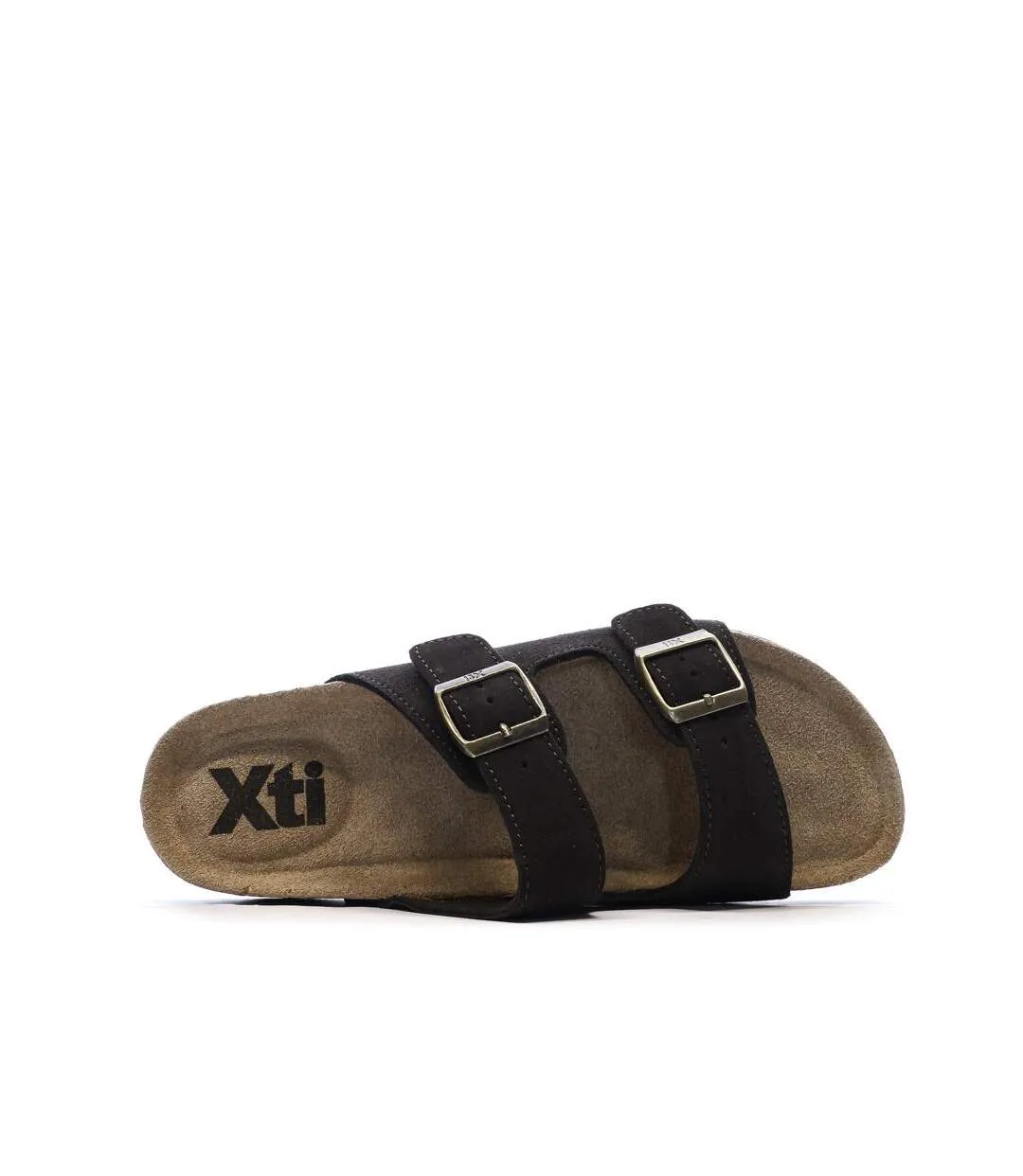 Sandales marron femme xti cuir 1425521-4