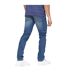 Jean Buraca Homme Délavé À La Pierre Ponce Crosshatch-3