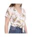 Blouse Blanche à fleurs Femme Vero Moda Easy - XS