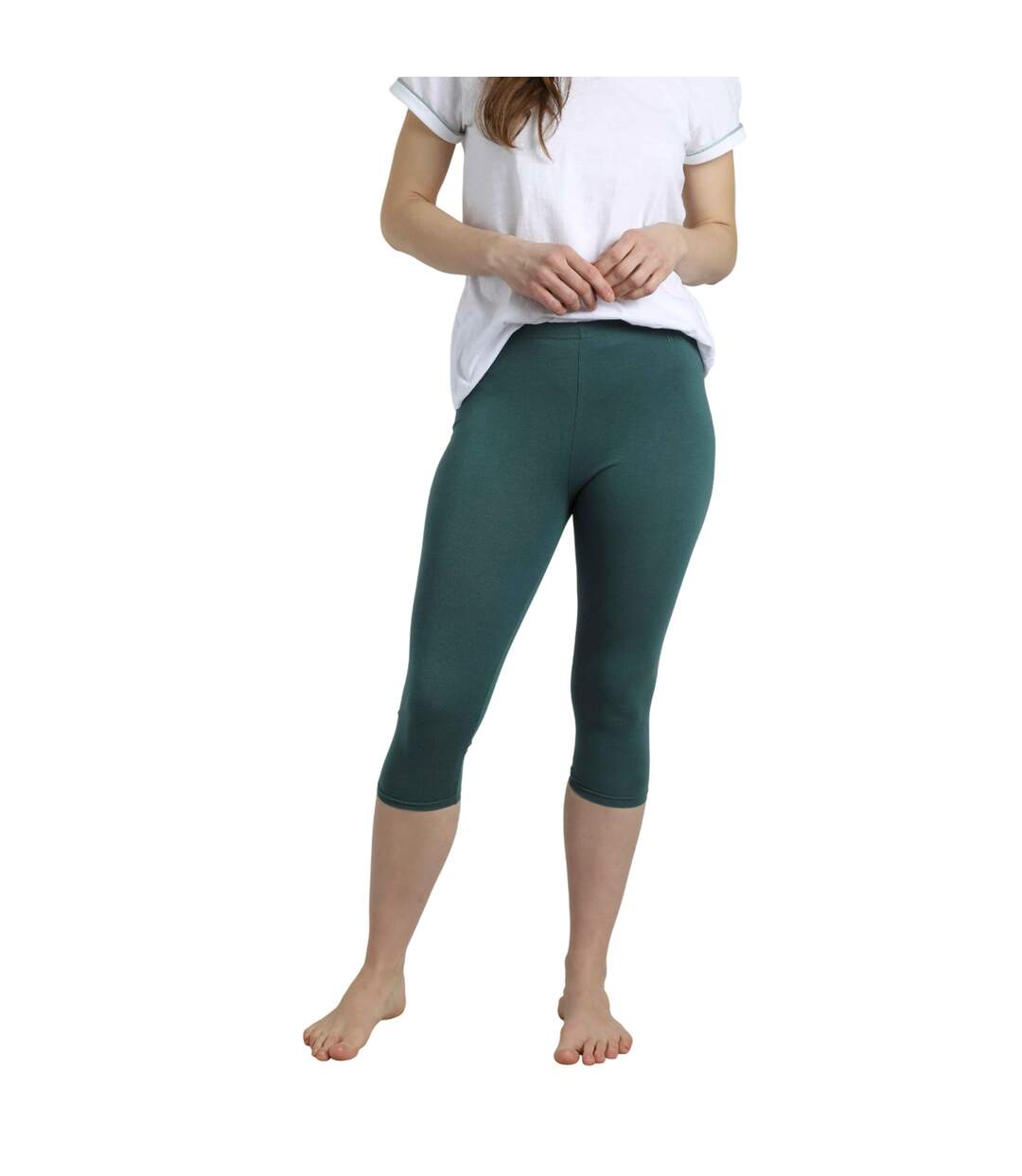 Legging Blondie Femme Vert De Gris Weird Fish-3