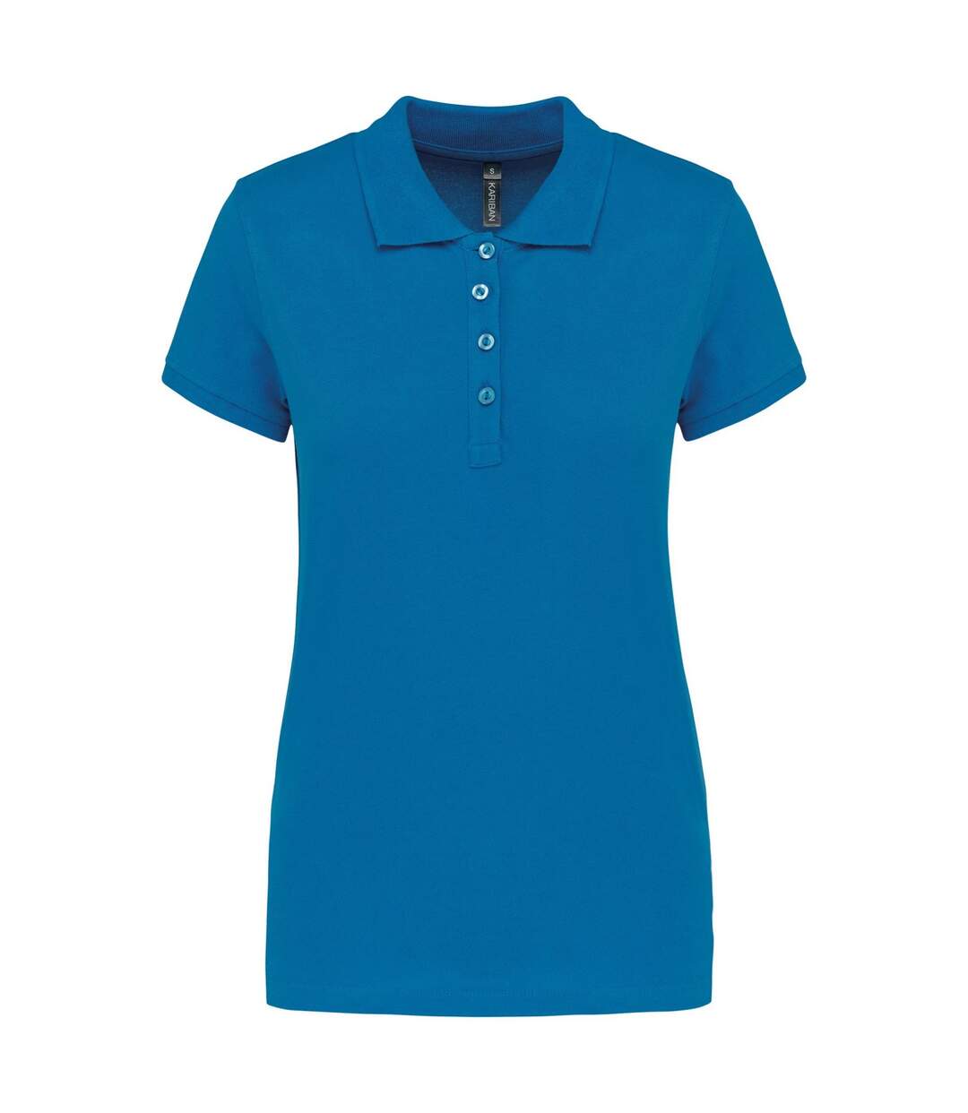 Polo femme bleu tropical Kariban