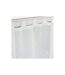 Paire de Voilages Brodés Galactee 60x90cm Blanc-2