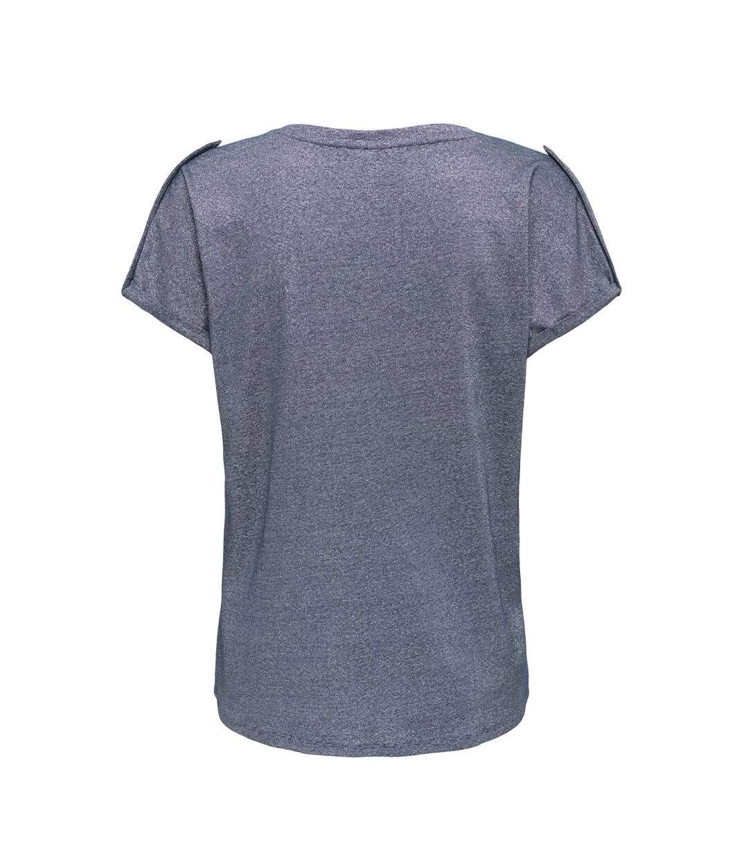 T-Shirt marine femme only rabi-2